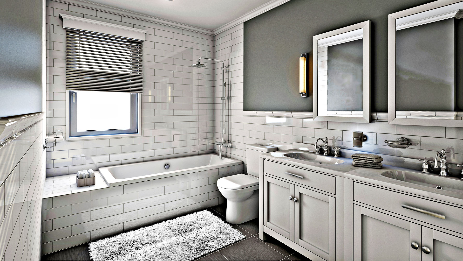 Jeff Bobb Home Improvements, LLC Remodeled Bathroom